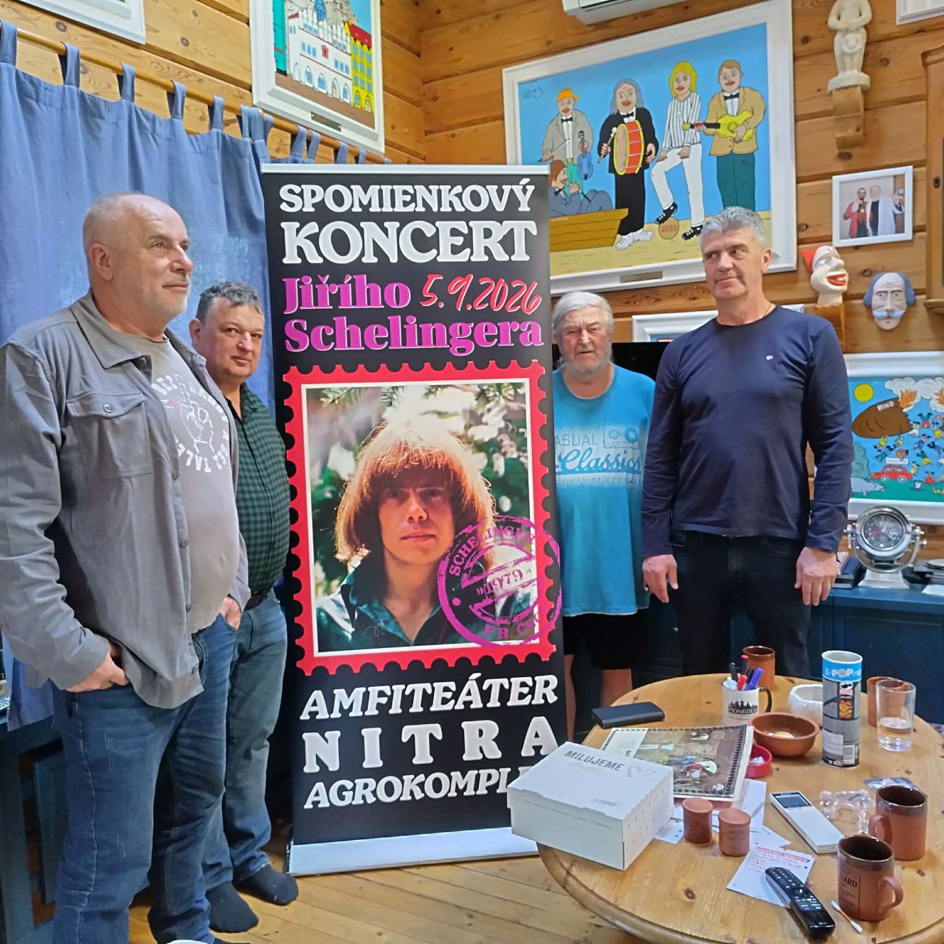 Krbušík, Řepa, Schelinger, Ringo Čech a Pavle